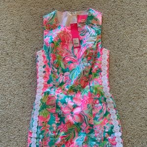 Lily Pulitzer Mila Stretch Shift Dress NWT size 0